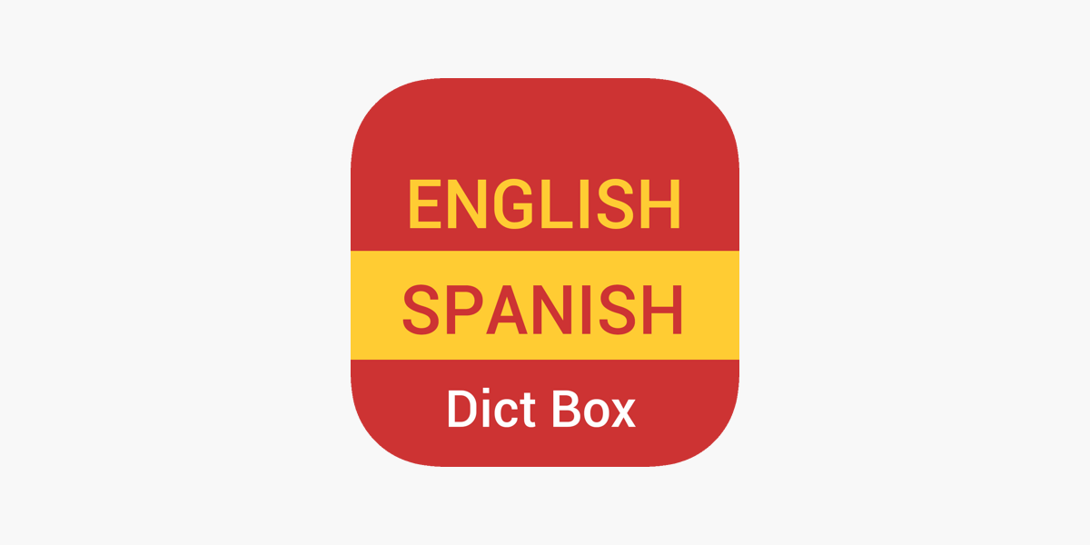 Spanish Dictionary Dict Box On The App Store