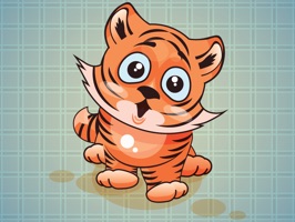 Sticker Me: Funny Tiger