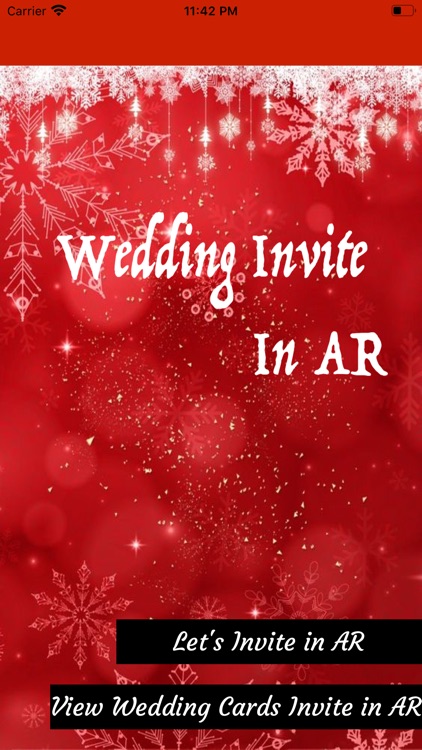 WeddingInviteWithAR