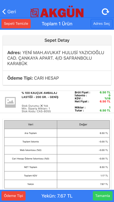 How to cancel & delete Akgün B2B from iphone & ipad 4