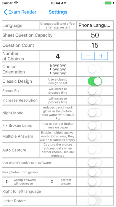 How to cancel & delete Exam Reader-Optical Test Grade from iphone & ipad 2