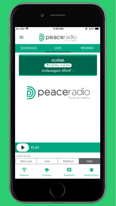 How to cancel & delete Peace Radio - Tune to reality from iphone & ipad 2