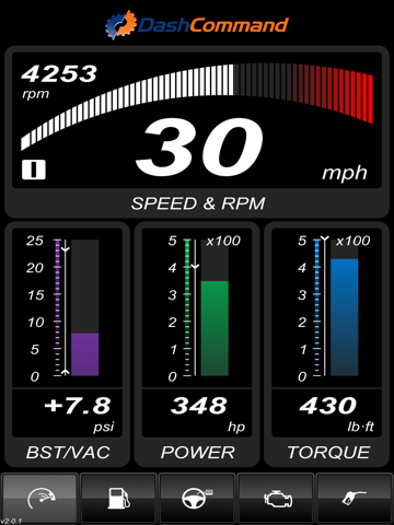 DashCommand - OBD-II gauge dashboards, scan tool, and vehicle diagnostics Sports