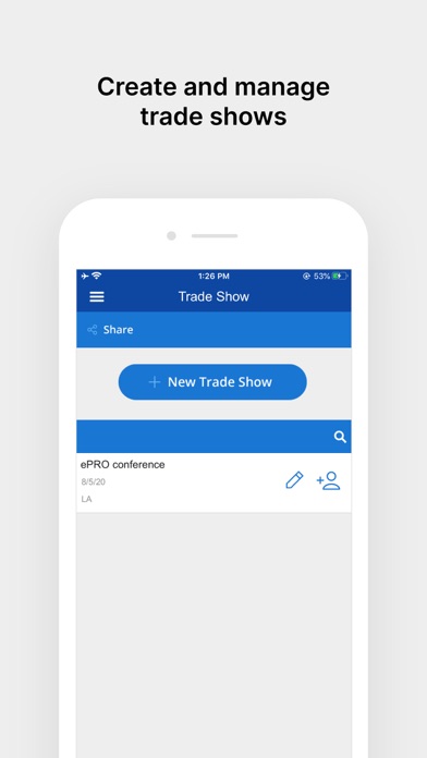 How to cancel & delete Trade Show Lead Collection App from iphone & ipad 1