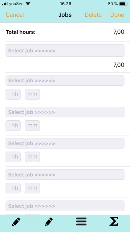 Time Recording - Easy