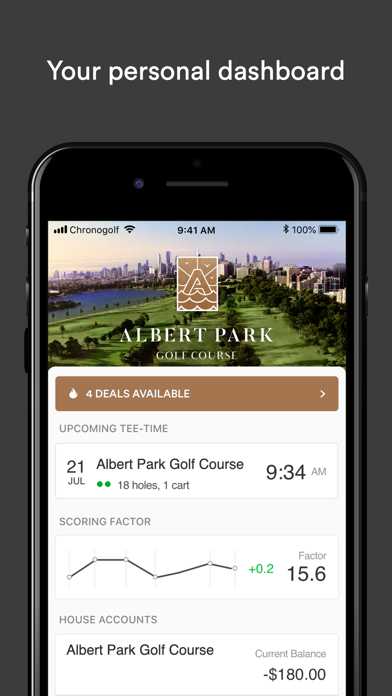 Albert Park Golf Course screenshot 2