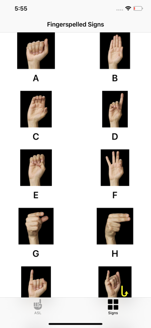 ASL - Fingerspelling(圖2)-速報App