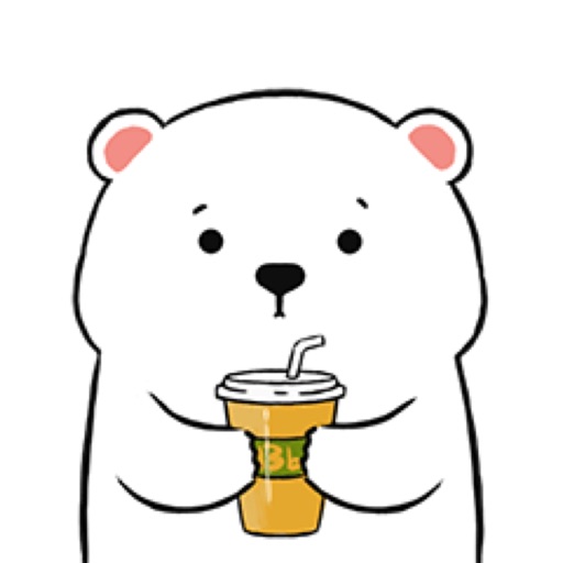Polar Bear Animated Stickers by 冬梅 李