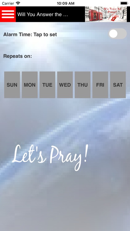 It's Time To Pray!