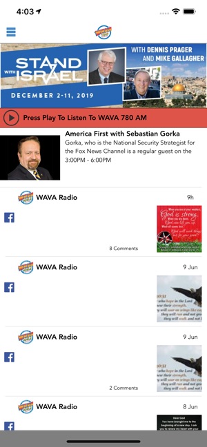 WAVA-AM 780