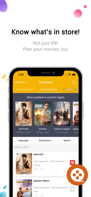 TicketNew-Movie Ticket Booking(圖1)-速報App