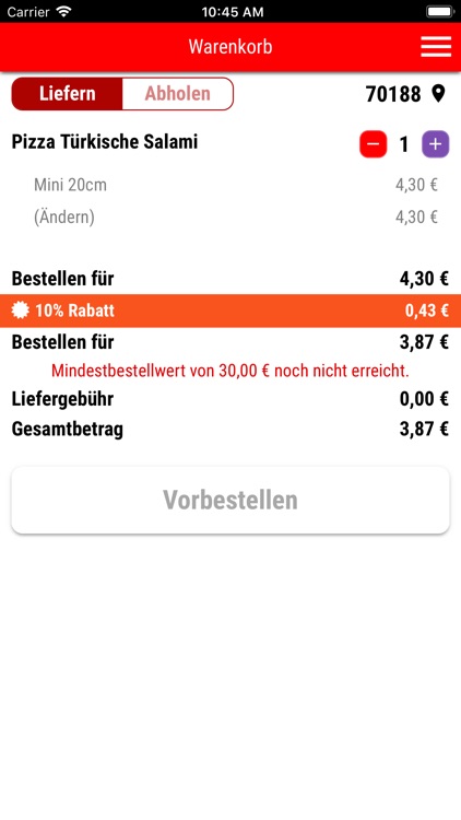 Amore Pizza Fellbach