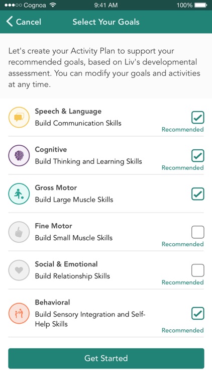 Cognoa for Child Development