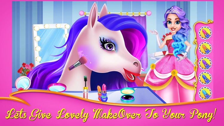 Princess Pony Horse Caring