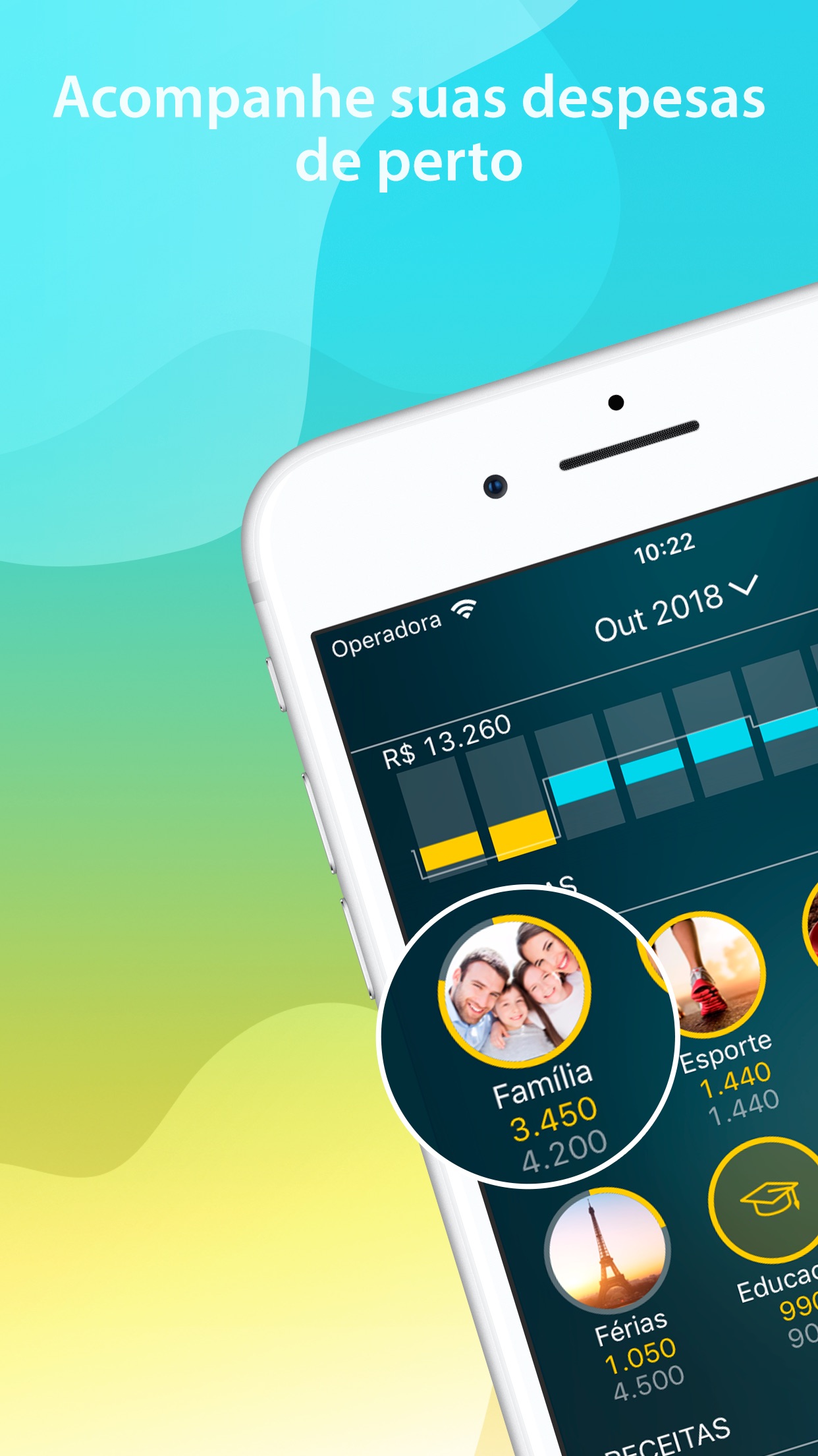Screenshot do app Money Pro: Finanças Pessoais