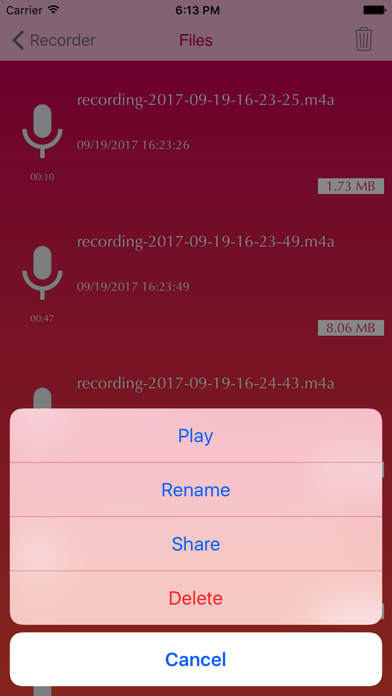 Voice Recorder-Sound Recorder screenshot 4