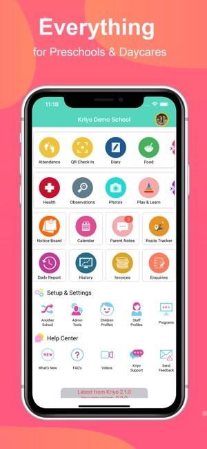 Kriyo Preschool & Daycare App(圖2)-速報App