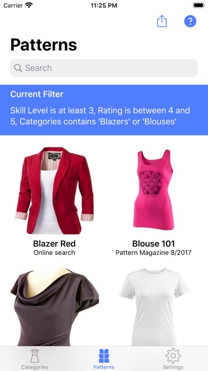 Sewing Patterns