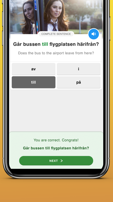 How to cancel & delete Lingio - Learn Swedish from iphone & ipad 2