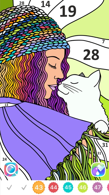 Line Art: Coloring book screenshot-5