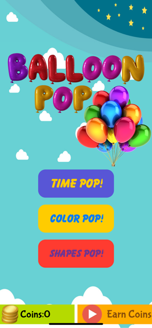 Balloons:Pop n Play Baby Games