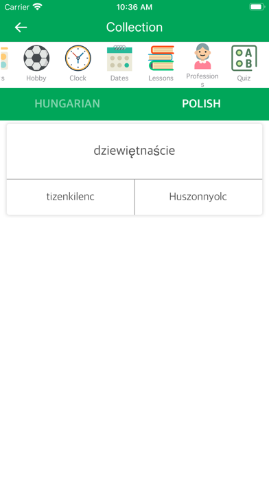 Hungarian Polish Dictionary screenshot 3