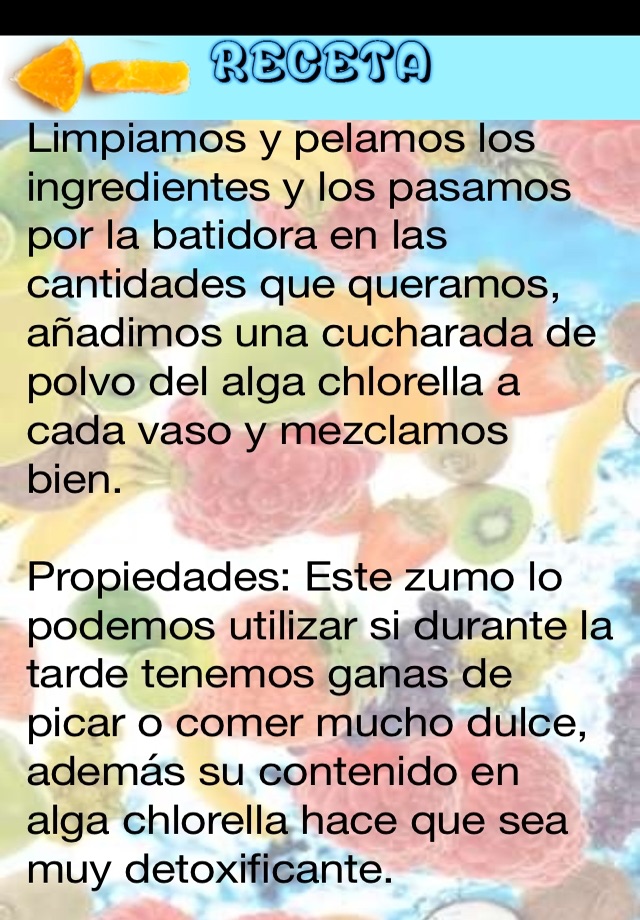 Recetas de batidos saludables screenshot 4