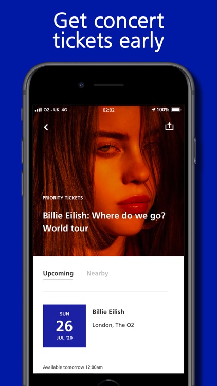 O2 Priority - Tickets & Perks