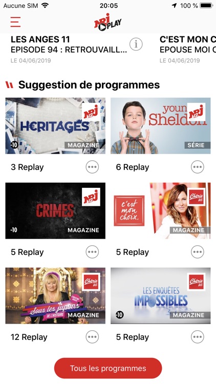 NRJ Play, en direct & replay
