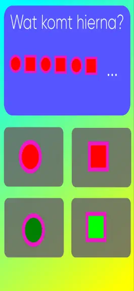 Game screenshot Groep 2 reeksen oefenen apk