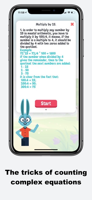 Mental Math Tricks Smart Bunny(圖4)-速報App