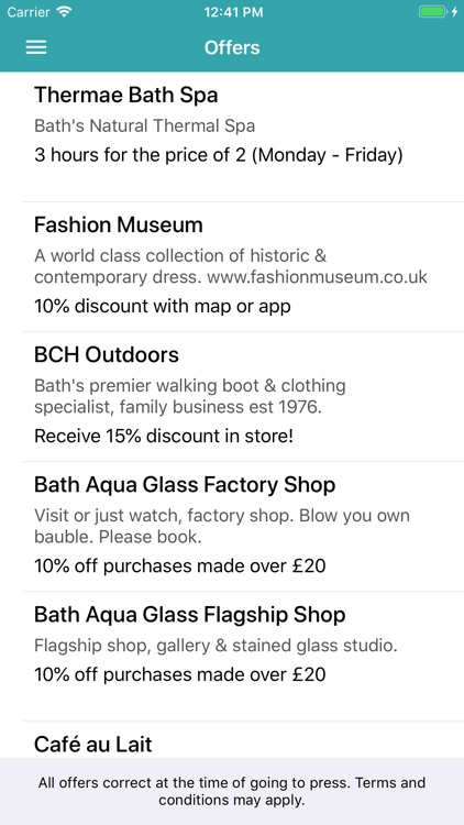 Bath Sussed Out Tourist Map screenshot-3