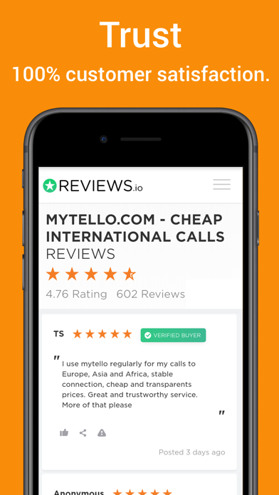 mytello - cheap calls abroad screenshot 3