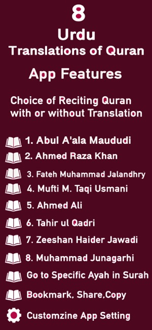 Quran Multi Translations Urdu(圖1)-速報App