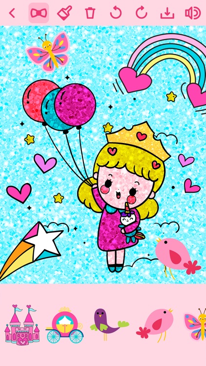 Doll Dress Coloring Book screenshot-5