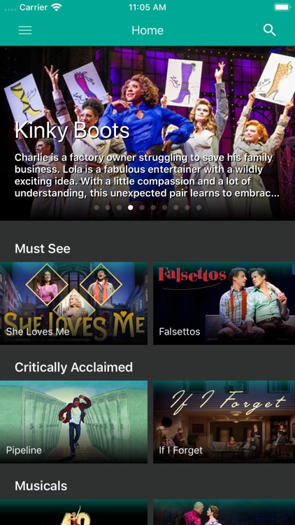BroadwayHD Mobile screenshot-0