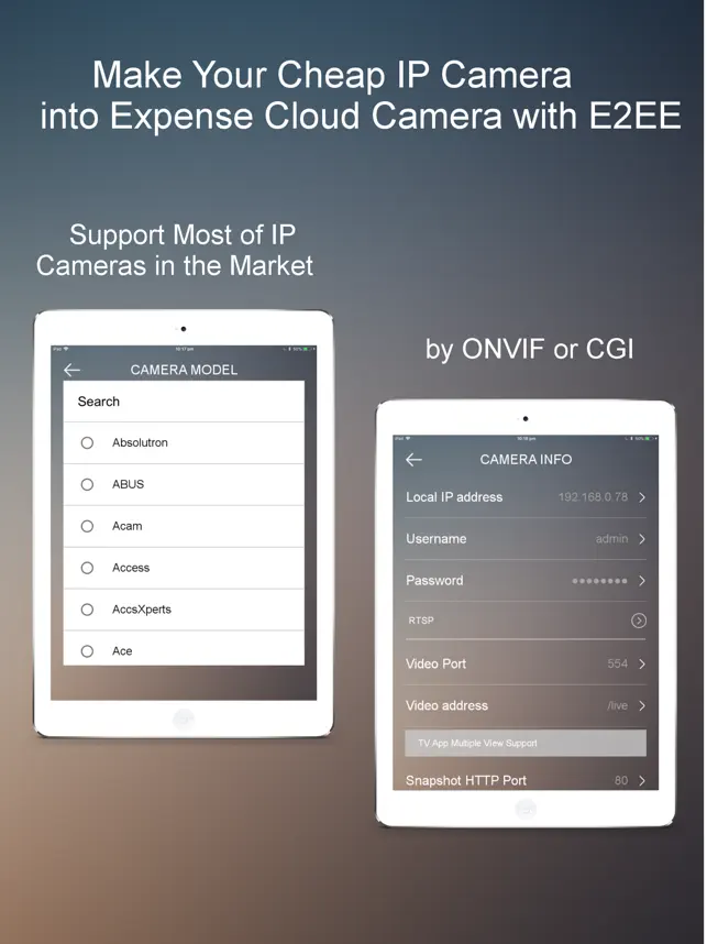 Captura de Pantalla 4 YouIPCams: Security Camera App iphone