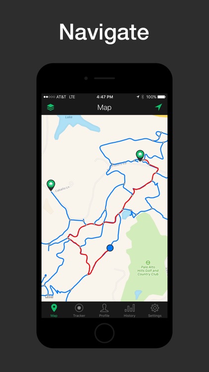 Diverge - Tracker & Trail Maps