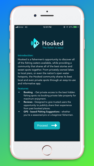 Hooked App screenshot 2