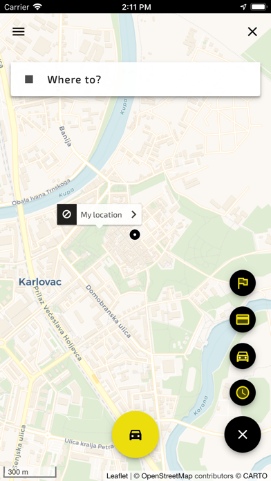 Ambasador Taxi Karlovac screenshot 2