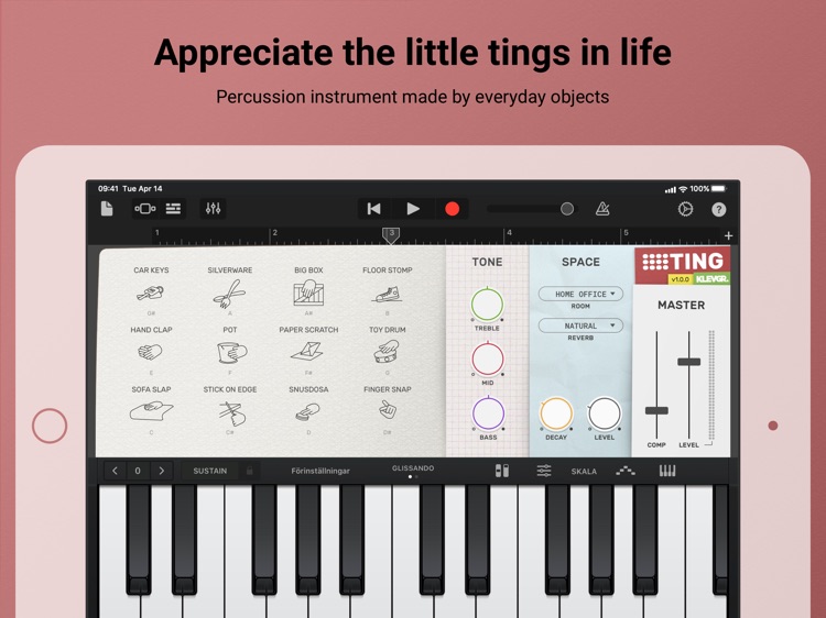 Ting - Percussion Instrument