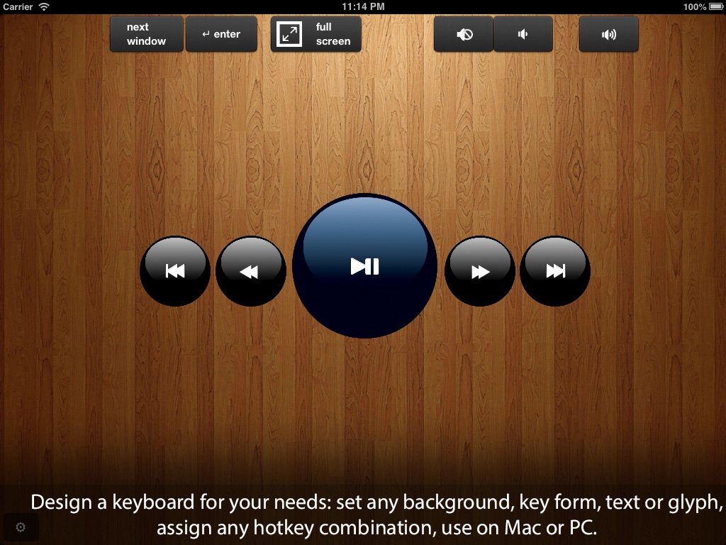 Air Keyboard for iPad screenshot 2