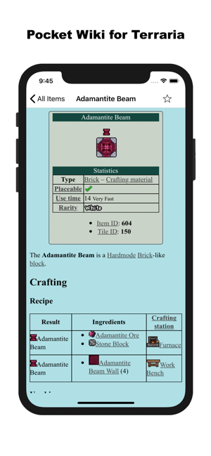 Pocket Wiki for Terraria.(圖2)-速報App