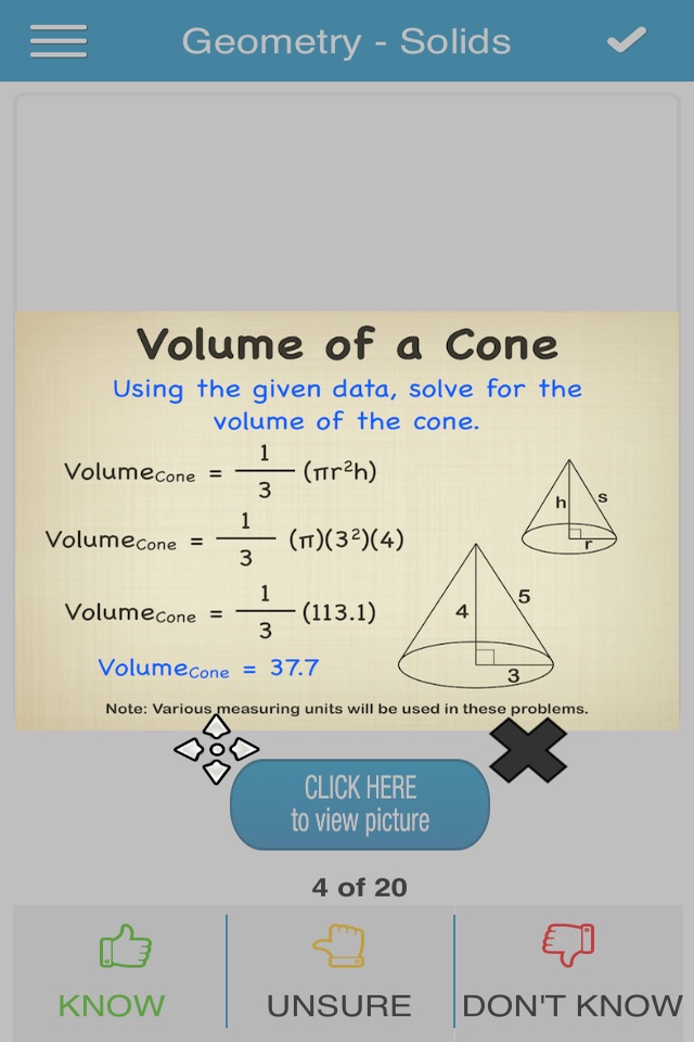 PCAT Math Cram Cards screenshot 3