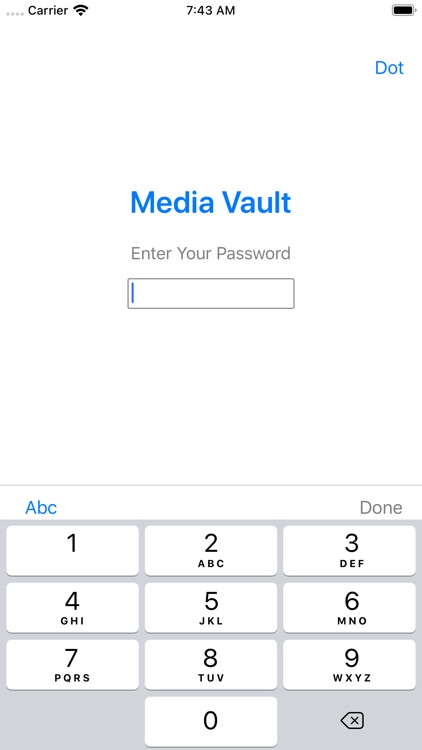 Media Vault Lock Photo & Video