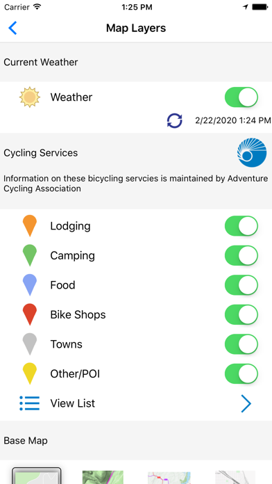 Bicycle Route Navigator screenshot1