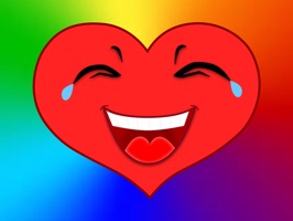 Add more emotion to your text with Hearts Emotio Stickers