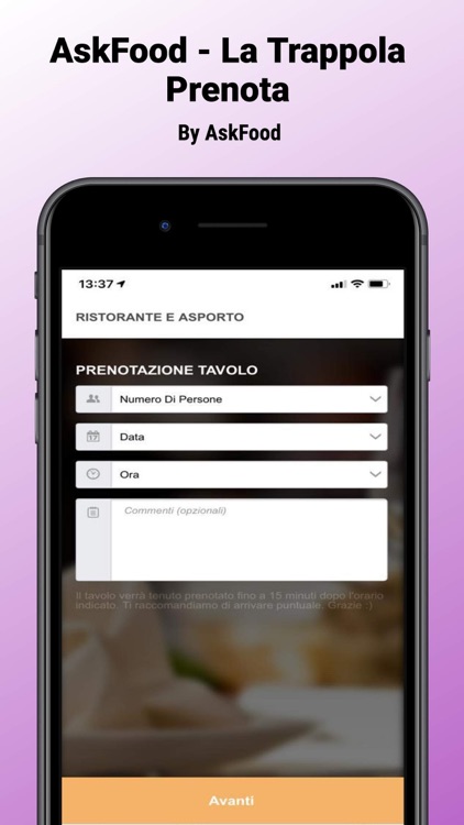 La Trappola Askfood screenshot-3