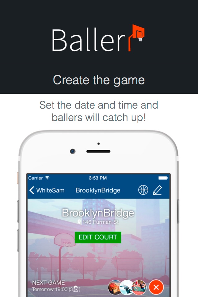 BallerApp: Pickup Basketball screenshot 2