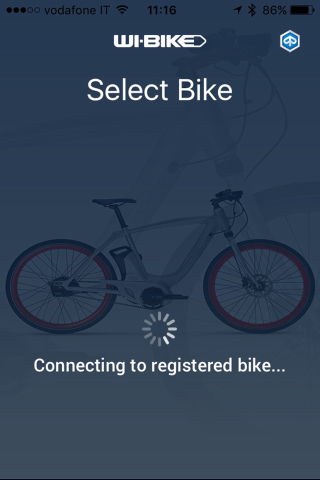 Wi-Bike App screenshot 2